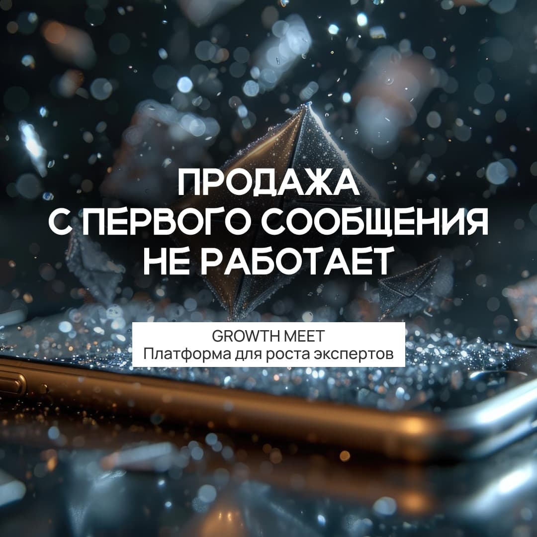 Почему продажа с первого сообщения не работает и как эксперты теряют клиентов
