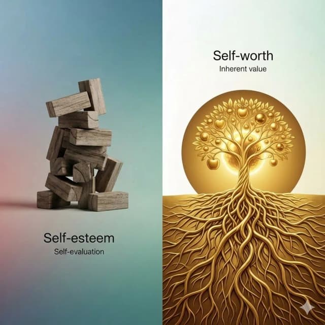 Самооцінка та самоцінність 